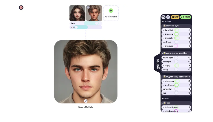 Artbreeder 一个非常有趣的在线图像合成工具插图9 Artbreeder – 一个非常有趣的在线图像合成工具