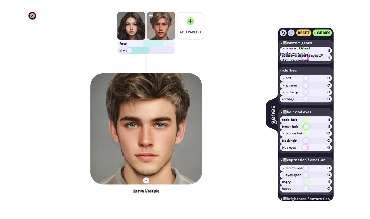 Artbreeder 一个非常有趣的在线图像合成工具插图11 Artbreeder – 一个非常有趣的在线图像合成工具
