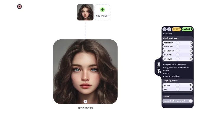 Artbreeder 一个非常有趣的在线图像合成工具插图7 Artbreeder – 一个非常有趣的在线图像合成工具