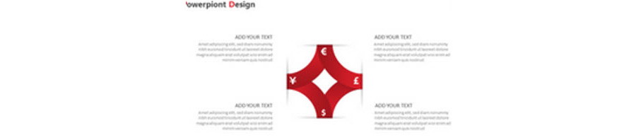 如何用PPT设计制作带弧度的“菱形”？