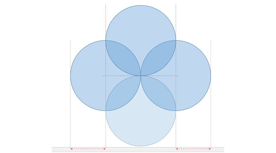 如何在PPT中快速绘制出桨形图形设计？