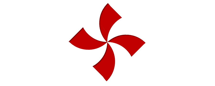 如何在PPT中快速绘制出桨形图形设计？