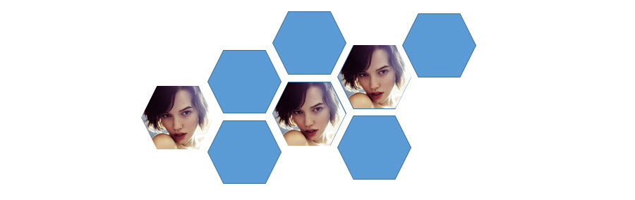 如何快速在PPT中设计蜂窝表达的图形设计？