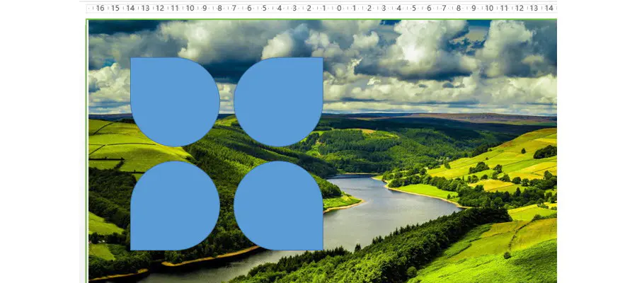 如何水滴形裁剪设计一个PPT封面?