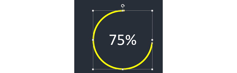 如何用PPT绘制卫星轨迹图形表达？