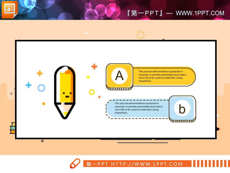 19套卡通MBE风格PPT图表整套下载