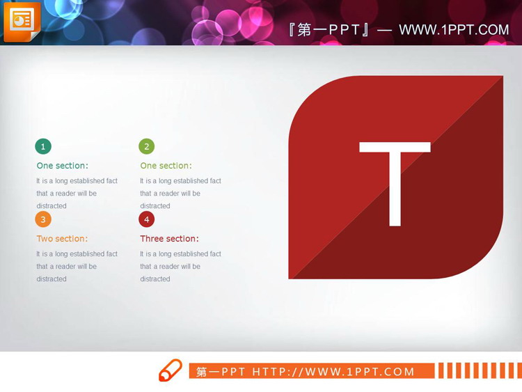 5套SWOT幻灯片图表