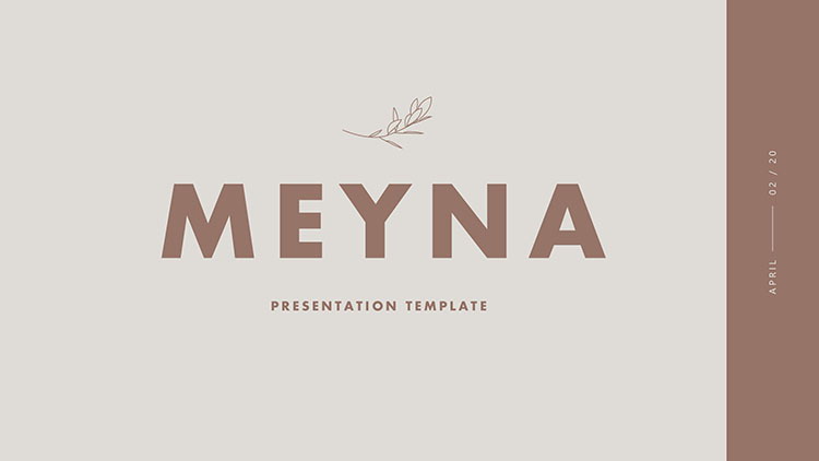 复古欧美风艺术摄影作品集PPT模板