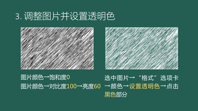 制作粉笔字效果PPT教程