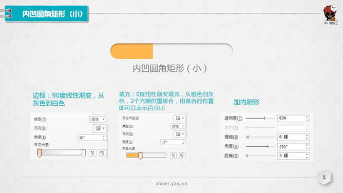 质感微立体PPT图表制作教程