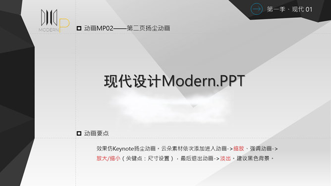 PPT动画效果举例说明点评