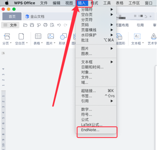 WPS如何安装Endnote？