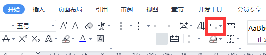 如何在文档中查看已添加的空格符及回车符？