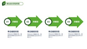 高清步骤流程图形素材PPT模板
