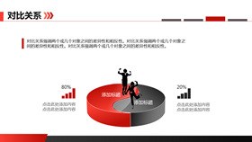 竞争优势对比分析素材知识介绍PPT模板(国风)