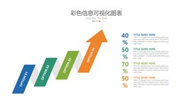 阶梯递进人物剪影素材知识介绍PPT模板(古典)