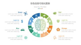 三项并列说明素材知识介绍PPT模板（古典）
