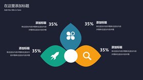 铅笔靶子靶心目标图形知识介绍PPT模板（国风）