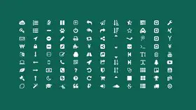 办公文件PPT小图标-办公文件图标 版式更清爽