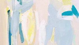 质感油画艺术PPT背景-油画质感 艺术气息