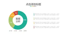 高清环形比例图图形PPT模板