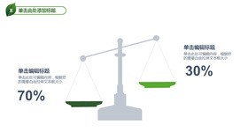 男人女人对比素材主题PPT模板（中国风版）