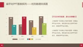 高清半球柱状图对比素材PPT模板