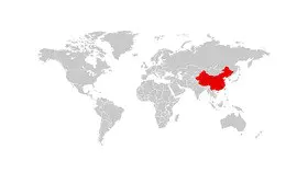 墨西哥地图素材课件PPT模板