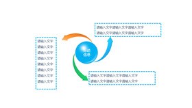六项总分扩散聚合素材知识介绍PPT模板（精美）