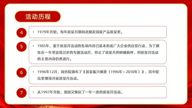 全国质量月活动宣传模板(大气风格)