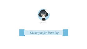创意炫彩thanksPPT结束语模板-炫彩致谢页 结尾更亮眼