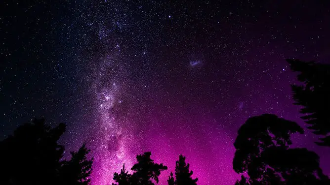 满天繁星夜空星空背景图片课件PPT模板