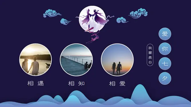 简约款情人节活动PPT模板