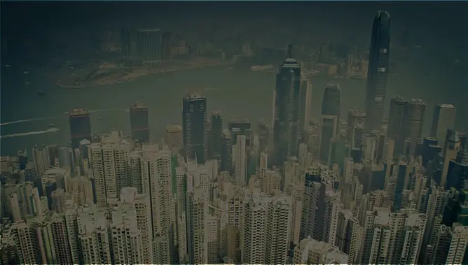 城市天际线背景图片课件PPT模板