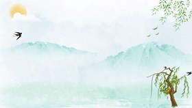 雄伟金门大桥背景图片模板（精美风格）