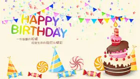精美款生日活动PPT模板
