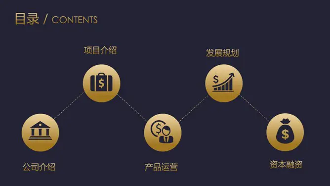 质感商务报告模板(古典风格)