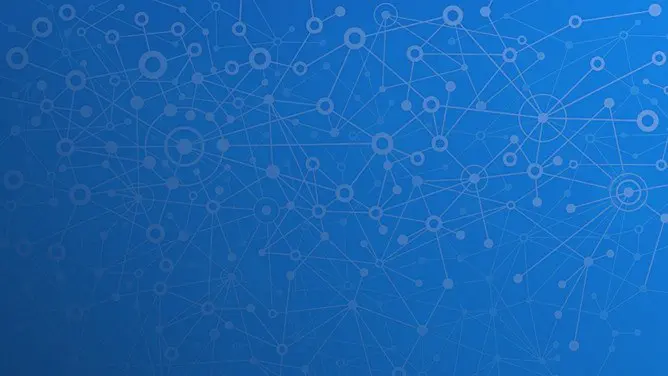 高清点线粒子科技感背景图片PPT模板