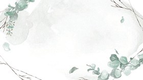花束碎花背景图片知识介绍PPT模板(国风)