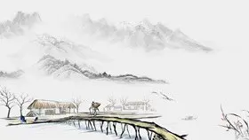 背景图片合集(一)主题PPT模板(古典版)