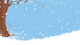 高清水彩童话世界背景图片PPT模板