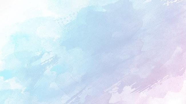 高清水彩晕染效果背景图片PPT模板