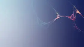 高清水彩晕染效果背景图片PPT模板