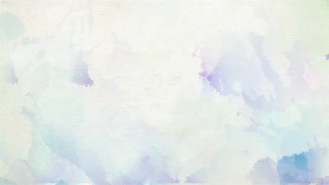 高清水彩晕染效果背景图片PPT模板