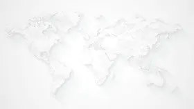 大气灰色世界地图PPT背景图片-世界地图底纹 大气商务