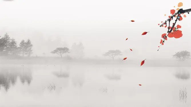 中国风PPT背景图片合集(三)-中国风合集 水墨意境
