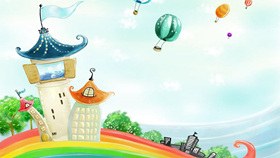 可爱卡通PPT背景图片合集(二)-卡通合集 可爱加倍