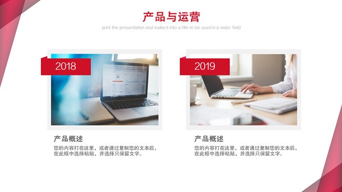 大气创业商业计划书模板(高清风格)