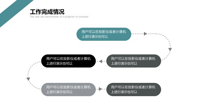 立体感通用工作汇报模板（喜庆风格）