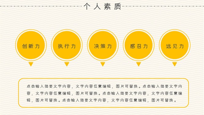 个人简历竞聘岗位模板（简约风格）